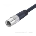 Waterproof Screw Molded Cable Shielded M9 connectors cables